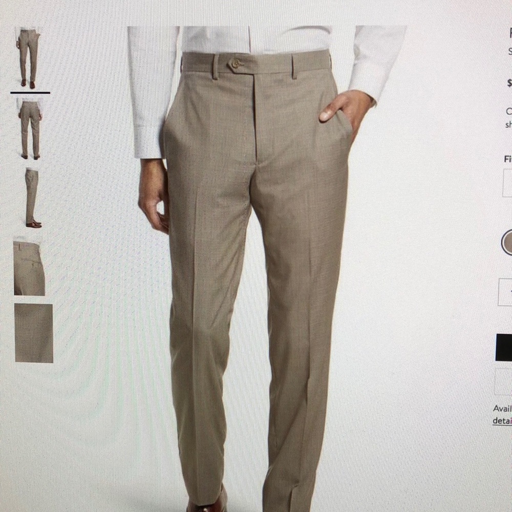 Sz 40 Santorelli Luxury Wool dress pants